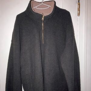 Cozy Sherpa Quarter Zip!